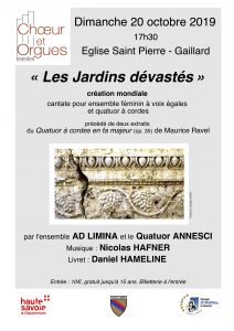 Concert Ad Limina et Quatuor Annesci