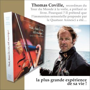 Livre du Quatuor Annesci préface Thomas Coville