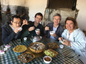 Musiciens du Quatuor Annesci en Chine