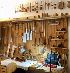 atelier du luthier du quatuor annesci